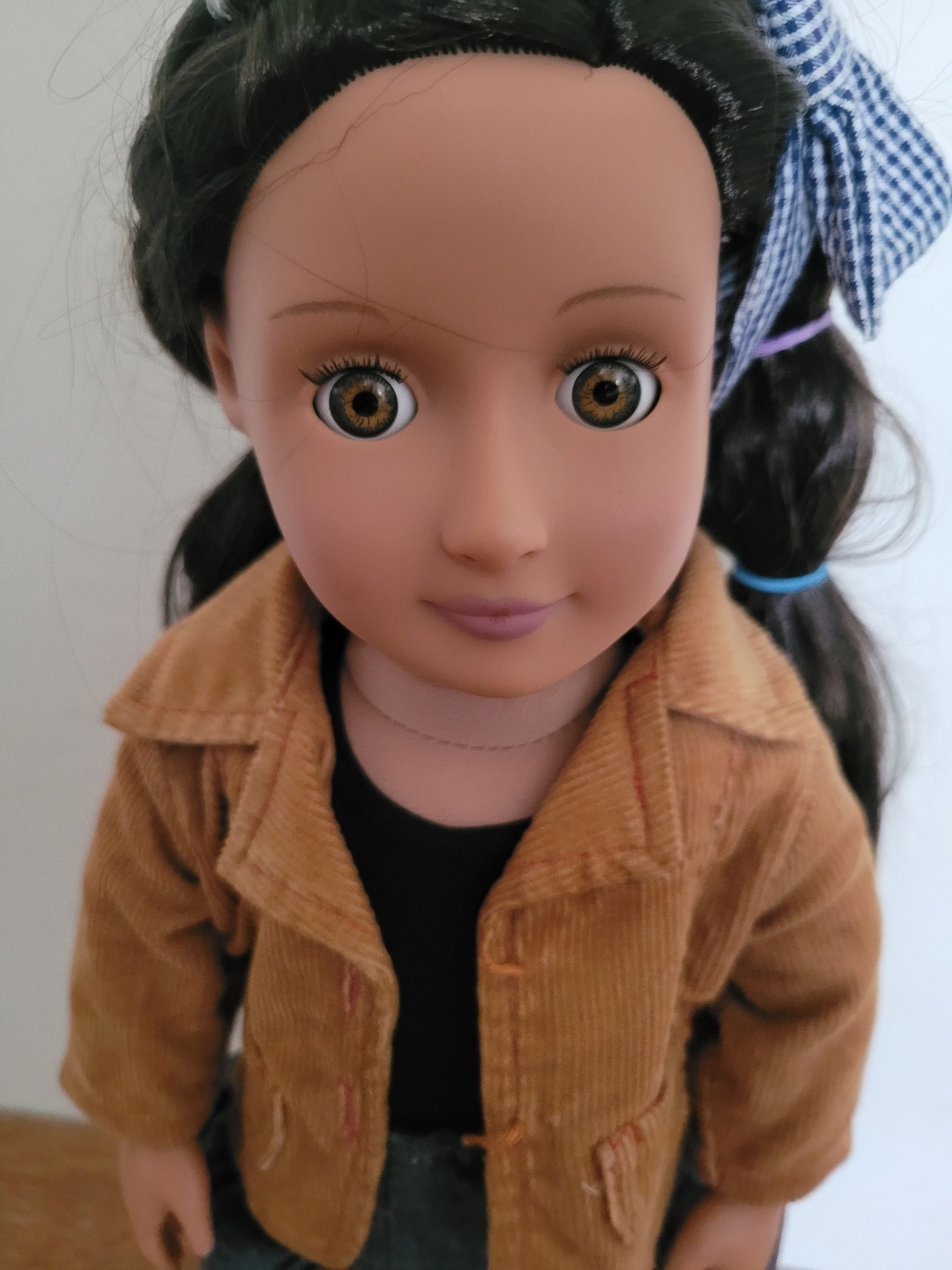 Battat Our Generation Doll 18" in Brown Jacket - Stylish Playtime Companion